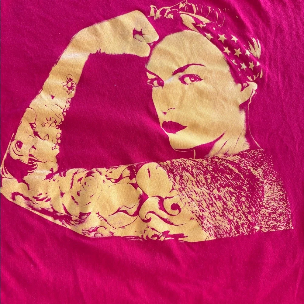 NWOT - Bella Canvas Rosie the Riveter Tee - 2XL - Picture 5 of 5